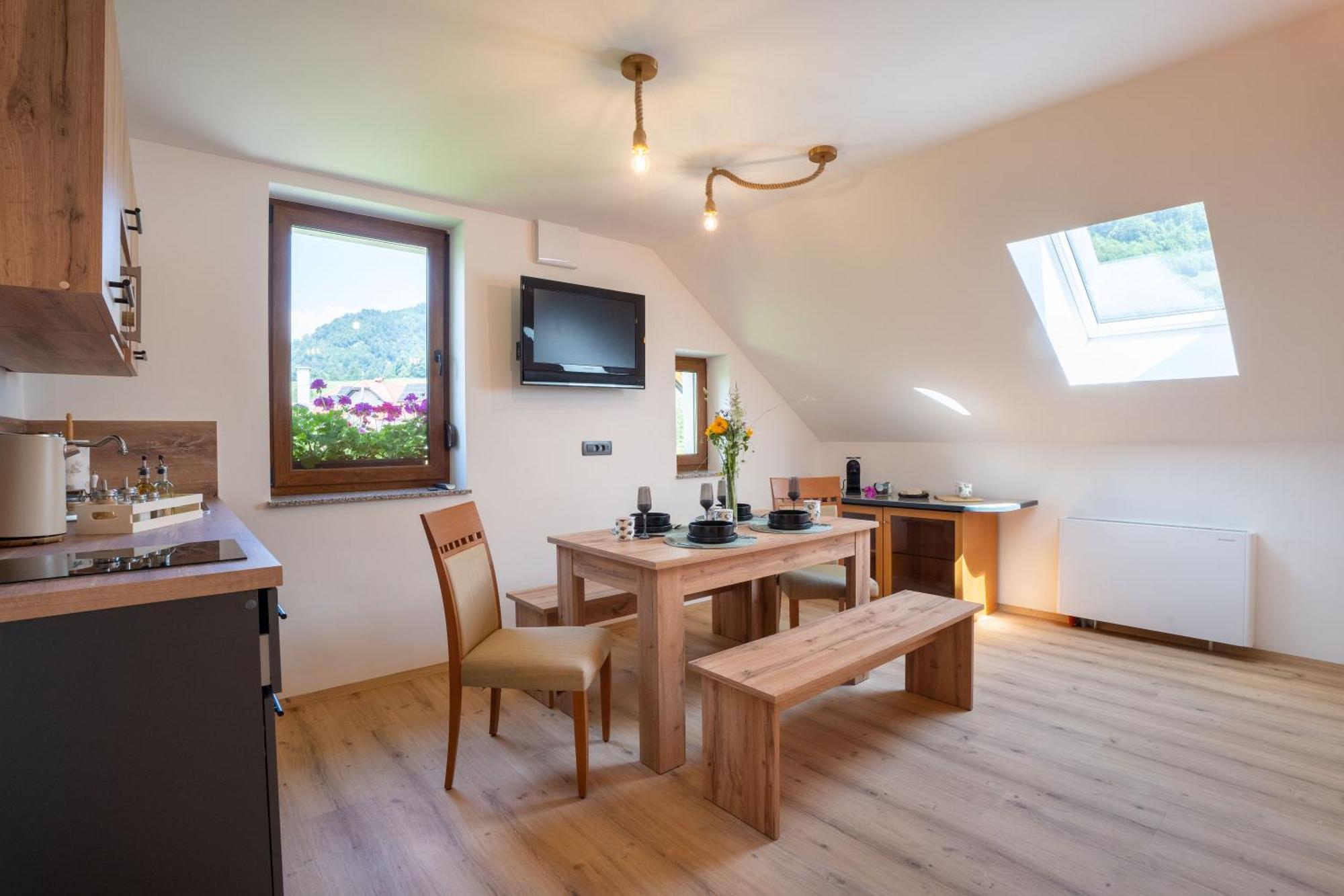 Zgornje Gorje Aparthotel Hom At Vintgar חדר תמונה